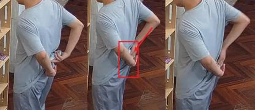 Skynet AI recognition: back of the waist